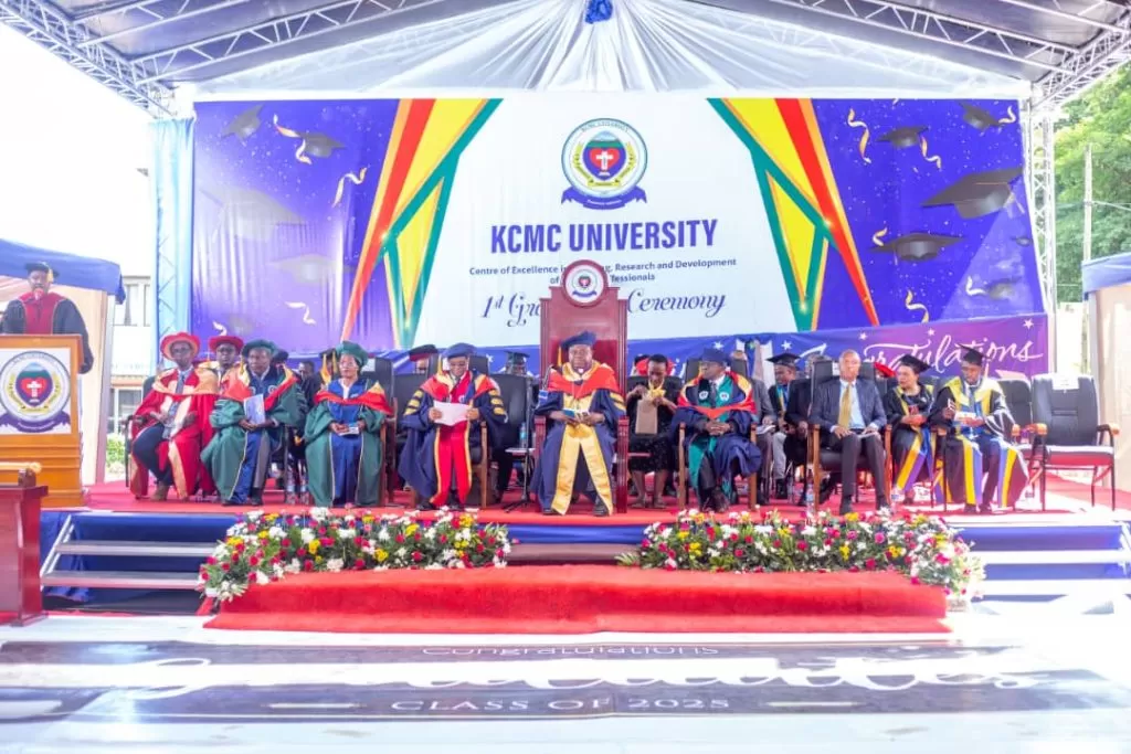 The first graduation KCMC University