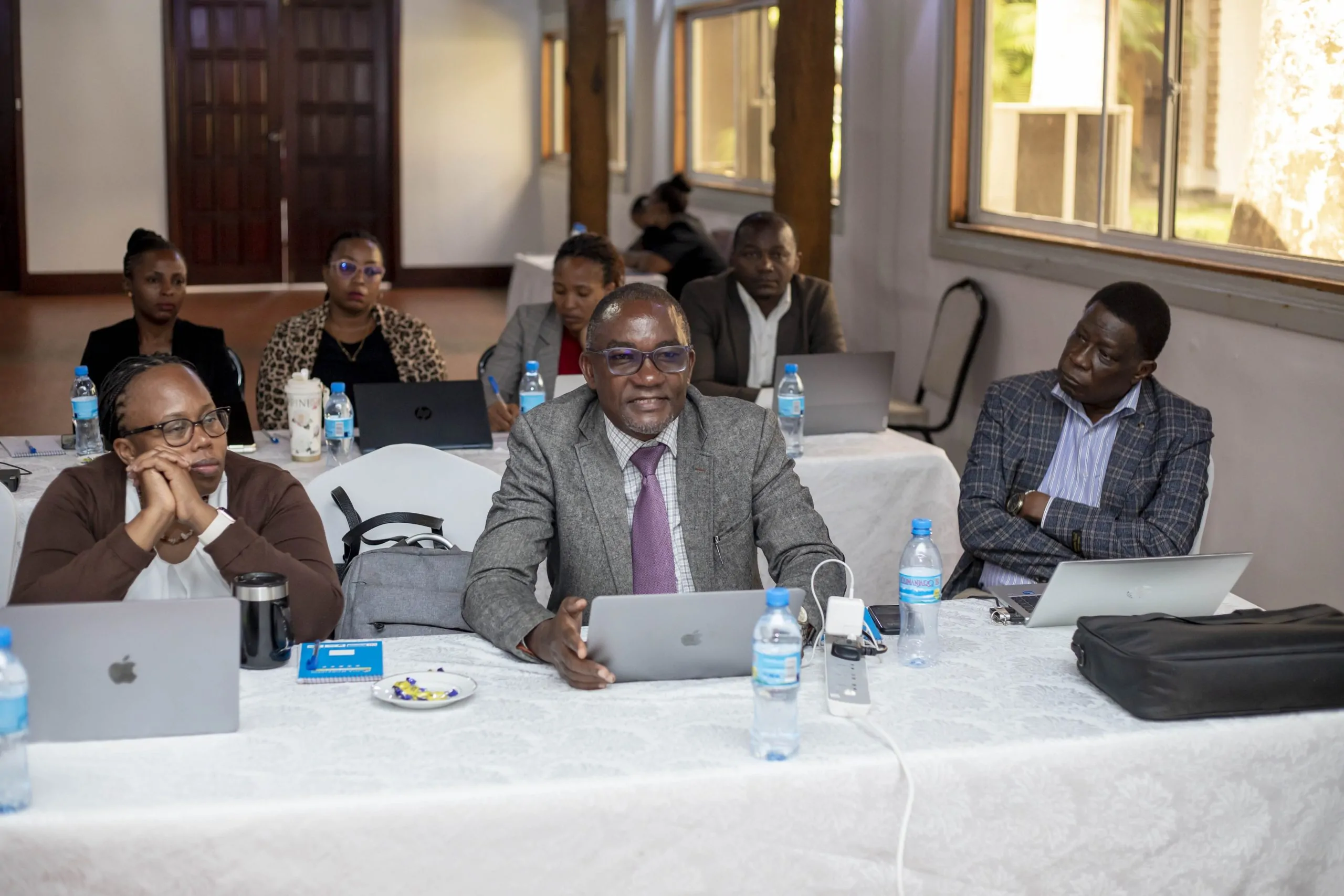 Group discussion during the appraisal meeting