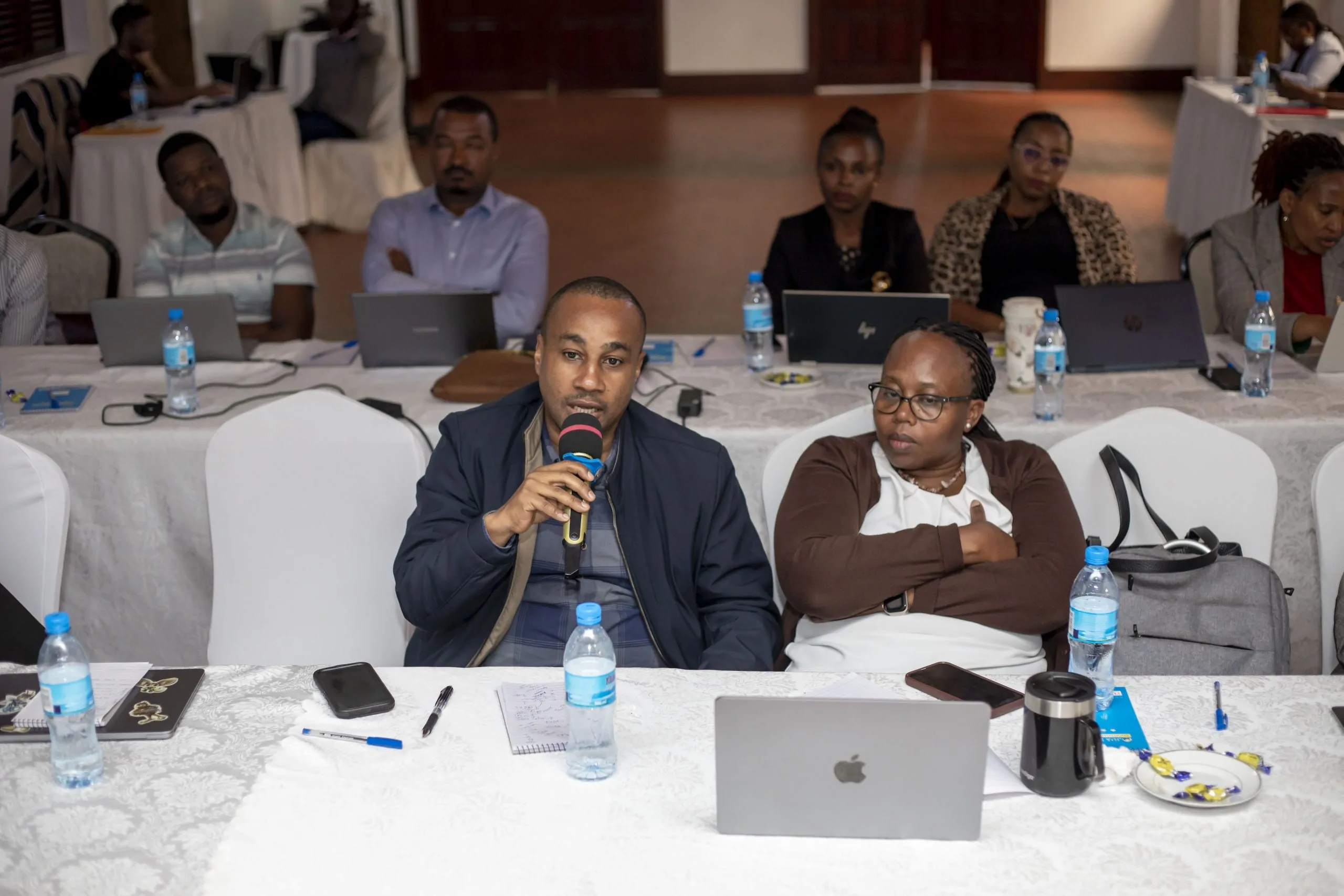 Participants during the academic staff appraisal session